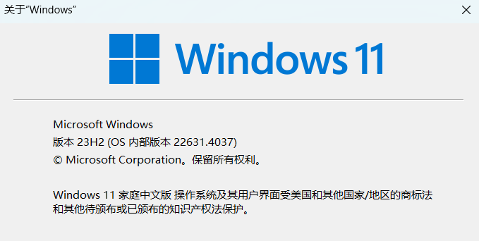 win11 版本